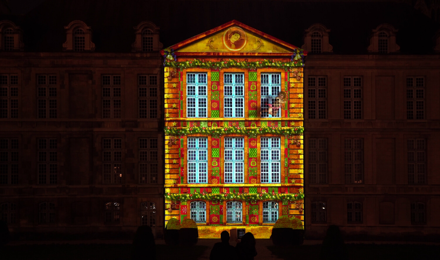 Mapping vidéo - Palais du Tau - Reims